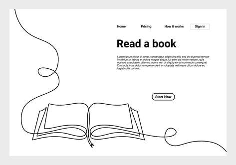 Continuous one line drawing open book with flying pages. illustration education supplies back to school theme for landing page website. Book one line drawing banner. One Line Drawings, Illustration Education, Back To School Theme, Fly Drawing, One Line, Banner Drawing, Single Line Drawing, Line Art Vector, Line Sketch