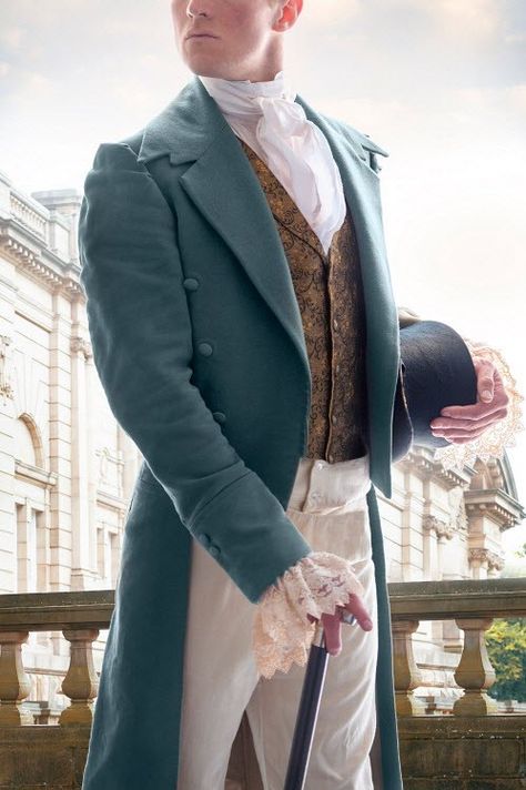 Victorian Male Fashion, Regency Man, 1800s Clothing, Regency Era Fashion, Mansion House, A Mansion, 1800s Fashion, Regency Fashion, Period Outfit