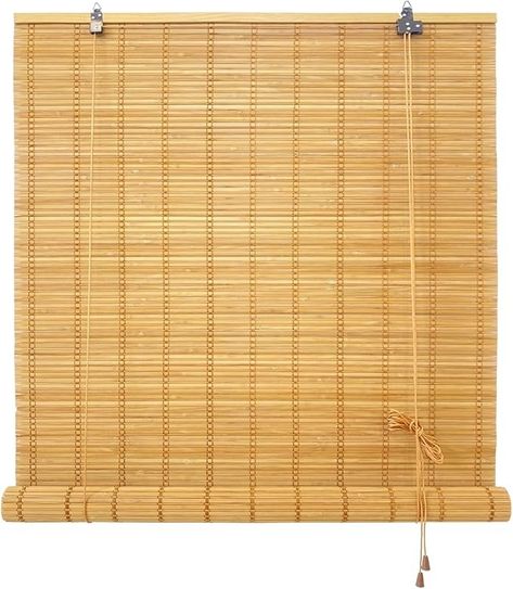 Amazon.com: YFZBAMOO Bamboo Blinds, 30" W x 72" H Roman Window Shades for Home Office Hotel, Roll Up Light Filtering Shades, Roller Sun Shades : Home & Kitchen Bamboo Roman Blinds, Rattan Blinds Bamboo, Tortoise Shell Bamboo Blinds, Bamboo Chik Blinds, Bamboo Shades Blinds.com, Light Filtering Shades, Horizontal Blinds, Bamboo Blinds, Office Hotel