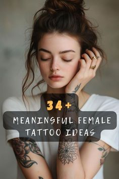 Tattoo Symbol Of Strength, Elegant Meaningful Tattoos, Women Symbol Tattoo, Self Love Tattoo Meaningful, Deep Meaning Tattoo Ideas For Women, Tattoo Strength For Women, Tattoo For Strength Women, Tattoos With Meanings For Women, Symbols Of Strength Tattoos For Women