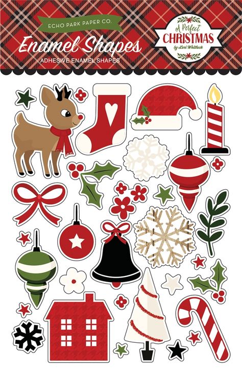 Christmas Stickers Printable, Xmas Sticker, Christmas Topper, Card Embellishments, Christmas Doodles, Echo Park Paper, Scrapbook Stickers Printable, Christmas Scrapbook, Christmas Drawing