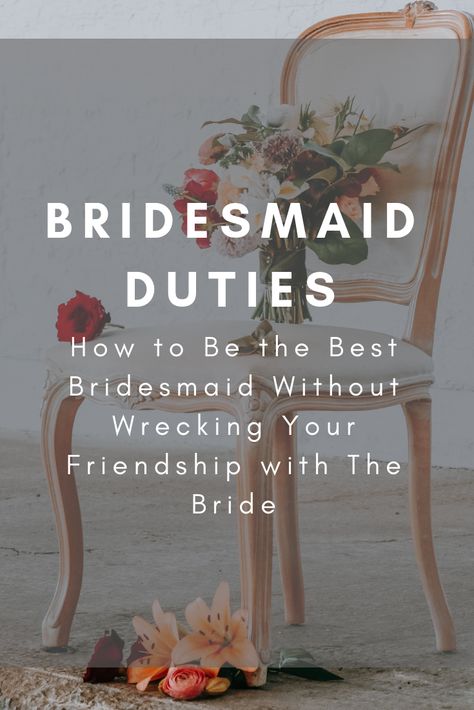 Bridesmaid Duties - What Does a Bridesmaid Do and What's it Like to Be One? Bridesmaid Duties Checklist, One Bridesmaid, Bridesmaid Quotes, Bridesmaid Tips, Zelda Wedding, Event Planning Business Cards, Event Planning Career, Event Planning Quotes, Event Planning Checklist