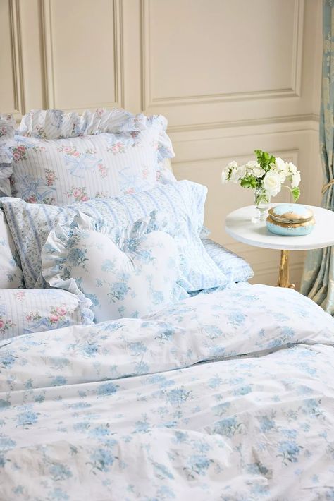 Full/Queen Duvet Cover + Sham Floral Set | LoveShackFancy