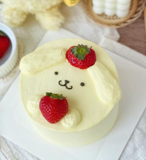 Strawberry Chiffon Cake, Strawberry Chiffon, Matcha Strawberry, Strawberry Birthday Cake, Pom Pom Purin, Pretty Birthday Cakes, Cute Birthday Cakes, Just Cakes, Healthy Sweets Recipes