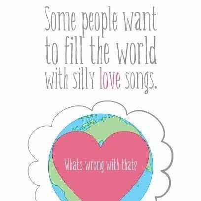 #sillylovesongs #paulmccartney #artbod Valentines Gifts For Men, Love Song Lyrics, Silly Love Songs, Silly Love, Song Lyrics Art, Soundtrack To My Life, Typography Art Print, Short Words, Lyric Art