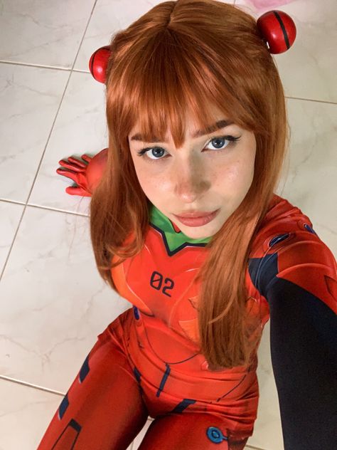 Evangelion Costume, Asuka Langley Cosplay, Neon Genesis Evangelion Cosplay, 90s Cosplay, Asuka Cosplay, Most Creative Halloween Costumes, Evangelion Cosplay, Latex Cosplay, Character Collection