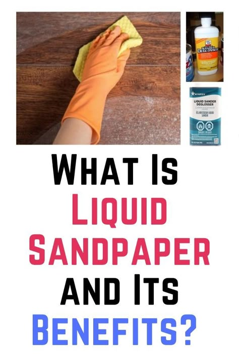 Sanding Small Crevices, Liquid Sandpaper Before And After, Sanding Furniture Tips, Liquid Sandpaper How To Use, How To Sand Furniture To Paint, How To Sand Furniture, How To Sand Down Painted Wood, How To Sand Small Grooves, What Sandpaper To Use On Furniture