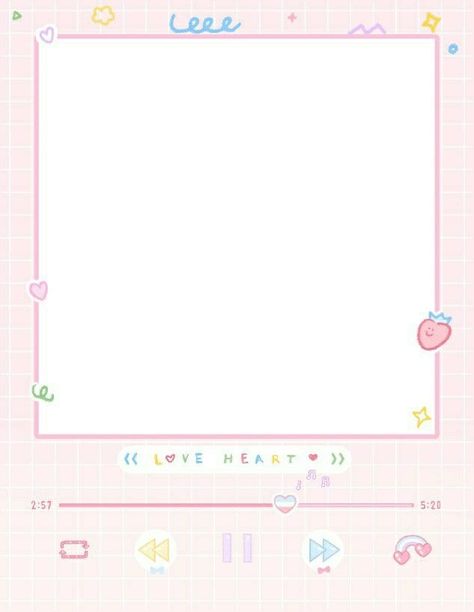 Kawaii Frame Template, Cute Notes Template, Kuromi Wallpapers, Memo Pad Design, Pink Journal, Note Writing Paper, Writing Paper Printable, Pink Frame, Memo Paper