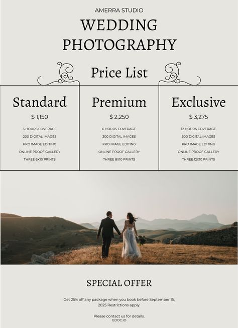 Wedding Photography Templates, Google Docs Templates, Hair Salon Price List, Hair Salon Prices, Photography Price List Template, Guest List Template, Photography Price List, Photography List, Salon Price List