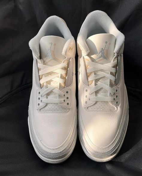 Air Jordan 3 Craft 'IVORY' #airjordans #airjordan3 #jordan3 Air Jordan 3, Jordan 3, Air Jordan, Air Jordans, Jordan