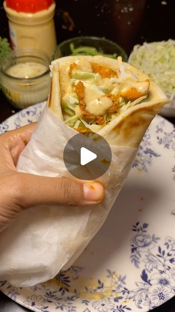 Muntaha umer on Instagram: "Spicy Shawarma recipe 🌯

Ingredients for chicken:
2 tablespoon oil
2 tablespoon yogurt 
500g boneless chicken
Salt to taste
1 teaspoon mustard paste
1 tablespoon lemon juice/ vinegar 
1 tablespoon garlic powder
1 tablespoon red chilli powder 
1 tablespoon coriander powder
1 teaspoon black pepper powder

For sauce:
1 cup mayonnaise 
10 cloves garlic
1/2 tsp black pepper 
1/2 tsp salt
1/2 tsp vinegar 
4 tablespoon sesame seeds 
5-6 button red chillies (soaked)

For salad:
Julienne cucumber 
2 tablespoon vinegar 
Pinch of salt
Shredded cabbage 

Assembling:
Pita bread(readymade)
Shawarma sauce
Flavoured chicken
Pickle salad 

#foryou #womenempowerment #trendingreels #reelkarofeelkaro #chickentikka #easyrecipes #reelitfeelit #foryoupage #tikka #shawarma #homemadesh Pickle Salad, Shawarma Sauce, Chicken Pickle, Chicken Salt, Chicken Shawarma Recipe, Shawarma Recipe, Sandwiches Wraps, Shredded Cabbage, Red Chilli Powder