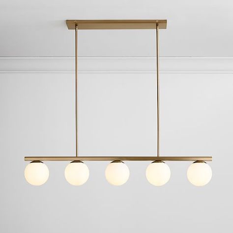 Modern Chandeliers & Island Lights | West Elm Contemporary Chandeliers, Kitchen 2021, Mobile Chandelier, Teen Furniture, Rectangle Chandelier, Modern Chandeliers, Contemporary Chandelier, Sputnik Chandelier, Linear Chandelier