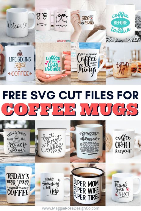 Sweet Red Poppy, Coffee Mug Svg, Cricut Svg Files Free, Mug Svg, Coffee Mug Quotes, Sublimation Images, Diy Mugs, Mug Press, Cricut Projects Beginner