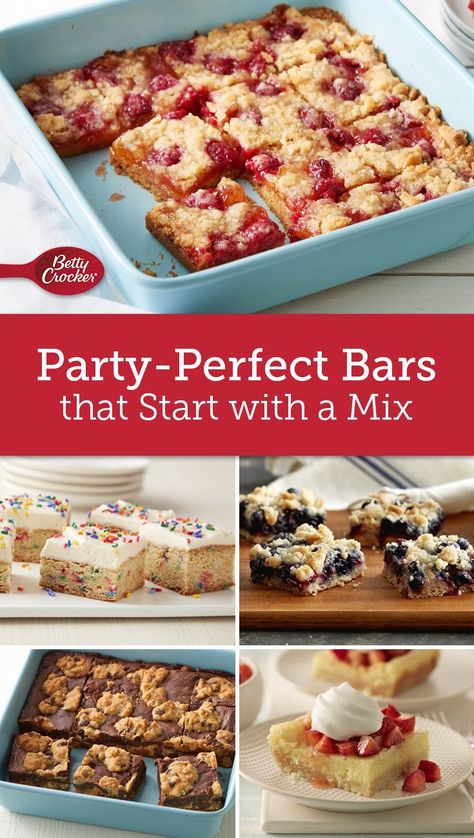 Cookie Mix Desserts, Easy 9x9 Desserts, Easy Cookie Bar Recipes Cake Mixes, Cookie Mix Bars Betty Crocker, Bars Made With Cake Mix Boxes, Bar Cookie Recipes Easy, Betty Crocker Cake Mix Hacks, Betty Crocker Peanut Butter Cookie Mix Recipes, Recipes Using Betty Crocker Cookie Mixes