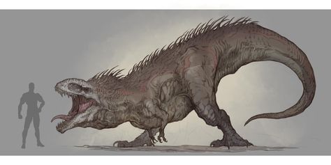 Fantasy Dinosaur Concept Art, Fantasy Dinosaur Art, Mutant Dinosaur, Dinosaur Concept Art, Desert Monster, Fantasy Dinosaur, Monster Artwork, Mythical Creatures Fantasy, Dinosaur Drawing