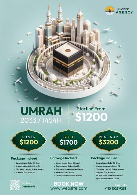 Umrah Flyer Design, Umrah Poster Design, Kindle Book Cover, Concept Map, Etsy Banner, Campaign Posters, Blog Header, Facebook Event, Event Promotion