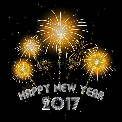 Happy New Year Celebration, Fireworks Night, Happy New Year Fireworks, New Year Fireworks, Celebration Background, Night Background, Banner Vector, New Year Celebration, Background Banner