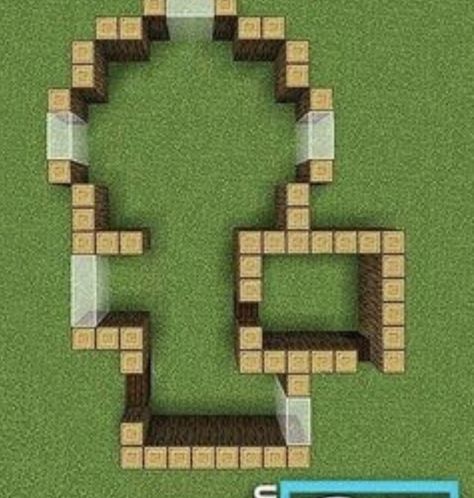 Minecraft House Base Layout, Minecraft House Shapes, Minecraft Shapes, How To Make Custom Trees In Minecraft, How To Build A Big Tree Minecraft, Minecraft Giant Tree Blueprint, Minecraft Sanctuary, Minecraft Big Tree Tutorial, Minecraft House Templates