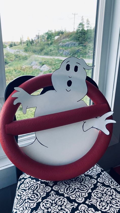 Ghostbuster Halloween Door, Ghost Busters Door Decorations, Ghostbusters Diy Decorations, Ghost Buster Halloween Decorations, Ghost Busters Halloween Decor, Ghostbusters Float, Ghostbusters Halloween Decor, Ghostbusters Door Decorations, Diy Ghostbusters Decorations