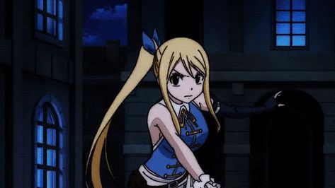 Fairy Tail - Lucy Heartfilia Star Dress: Leo Form GIF Fairy Tail Anime Lucy, Lucy Star, Fairy Tail Meme, Anime Fairy Tail, Fairy Tail Girls, Fairy Tail Nalu, Fairy Tail Lucy, Fairy Tale Anime, Fairy Tail Guild