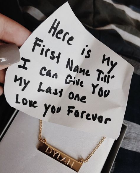 pin ↠ natalyelise7 Funny Girlfriend, Forever Necklace, Win My Heart, Boyfriend Goals, Relationship Goals Pictures, The Perfect Guy, One Love, Cute Relationship Goals, First Name