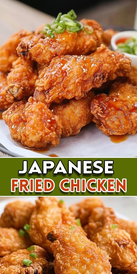 Try Karaage, a delicious and crispy Japanese fried chicken recipe that’s packed with flavor! 🍋 Marinated in soy sauce, ginger, and garlic, then fried to golden perfection, these bite-sized chicken pieces are irresistible. 🤤 Perfect for a quick snack, appetizer, or even as a main dish! 👉 Pin this recipe and save it for later! 📌 Tap to learn how to make the best Japanese Fried Chicken now! #JapaneseFriedChicken #KaraageRecipe #FriedChickenLovers Japanese Fried Chicken Karaage, Bonchon Soy Garlic Recipe, Chinese Fried Chicken Recipes, Fried Chicken Thighs Boneless, Japanese Chicken Recipes, Chicken Recipes Fried, Karage Chicken, Asian Fried Chicken, Chicken Karaage Recipe