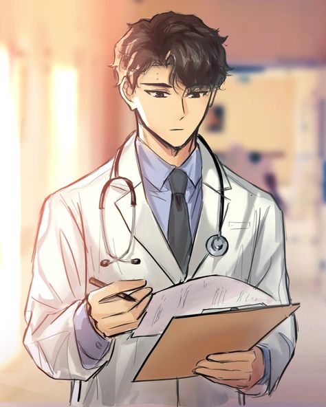 Doctor Drawing, Medical Wallpaper, Manga Drawing Tutorials, Cover Art Design, Haikyuu Fanart, Haikyuu Anime, Handsome Anime Guys, Drawing Poses, Handsome Anime