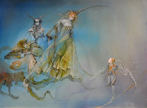 Bachelier Anne/ Anne Bachelier, 12 Dancing Princesses, Frog Princess, Magical Art, Fairytale Art, True Art, Fairy Art, Red Riding Hood, Art Oil