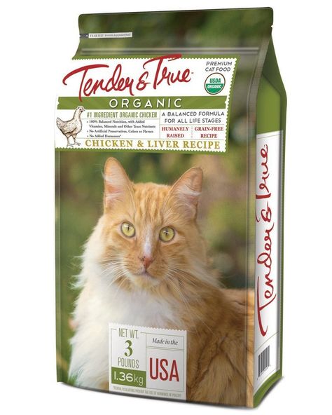 Tender and True Cat Food, Organic, Chicken and Liver Dry * Check this awesome product by going to the link at the image. (This is an affiliate link and I receive a commission for the sales) Organic Chicken Recipes, Organic Cat Food, Chicken Liver Recipes, Cat Food Brands, Liver Recipes, Best Cat Food, Canned Cat Food, Cat Store, Top Cat