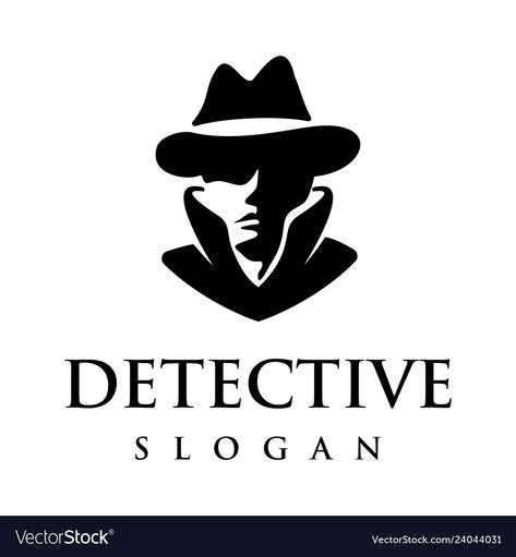 Detective Logo Design, Film Noir Detective, Trinity Logo, Head Logo Design, Beer Logo Design, Story Brand, Mask Logo, Bear Logo Design, Horse Logo Design