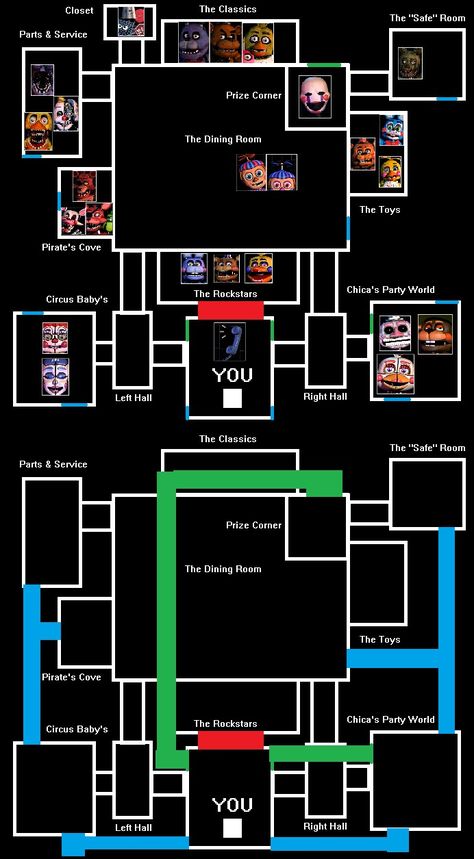 Fnaf Minecraft, Fnaf Crafts, Fnaf 5, Map Layout, Fantasy World Map, Party World, Fnaf 1, Fnaf Movie, Fnaf Comics