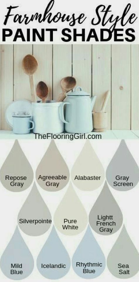 Colour Therapy, Farmhouse Paint Colors, Farmhouse Paint, Favorite Paint Colors, Beautiful Rooms, Colour Ideas, Paint Colour, Interior Paint Colors, House Things