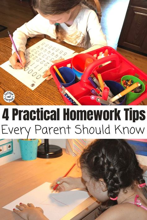 Help kids do their homework with these homework tips #homeworktips #homework #homeworkhelp #coffeeandcarpool #backtoschooltips Afterschool Routine, After School Schedule, Homework Hacks, Homework Tips, Simple Parenting, School Hacks Diy, Homework Organization, Holiday Homework, After School Routine