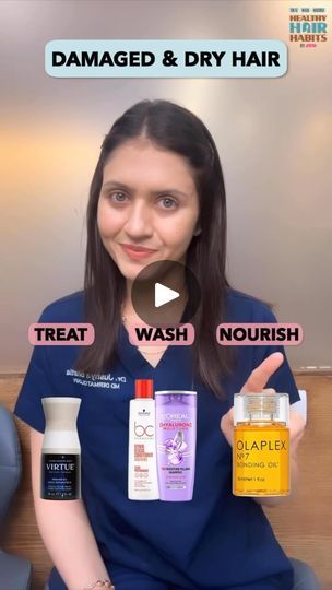 562K views · 15K reactions | Hear it from the Dermat! 😇
If you’re looking to solve any of your hair concerns, just follow these 3 simple steps - Treat, Wash & Nourish.

Nykaa has come up with Healthy Hair Habits that you can follow to keep your hair health as healthy as ever! 

✨ Treat - Begin with scalp care
✨ Wash - Cleanse & condition 
✨ Nourish - Lock in that moisture 

It’s that simple! Tell us which one is your concern in the comments below 👇🏻 

[Dermatologist, hair concerns, haircare, hairfall, hair growth, dandruff, frizzy hair, itchy scalp, flaky scalp, dry hair, damaged hair]

#Ad #Nykaa #NykaaHealthyHairHabits #ThreeStepsToHealthyHair #HealthyHairCalling | Dr. Jushya Bhatia Sarin | dr.jushya_sarinskin · Original audio Wash Routine, Dandruff Hair, Dry Frizzy Hair, Flaky Scalp, Haircare Routine, Hair Concerns, Hair Therapy, Hair Wash, Itchy Scalp