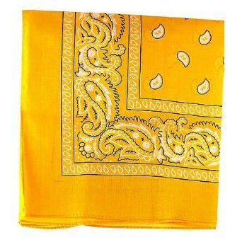 yellow handkerchief Western Bridal Showers, Rwby Cosplay, Paisley Bandana, Bridal Ideas, Lemon Decor, Cotton Bandanas, Yellow Shop, Country Western, Dress Ideas