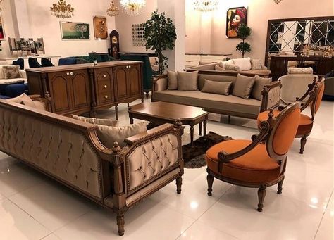 Indian Furniture Living Rooms, Drawing Area, Living Room Designs India, Sofa Wooden, Lobby Interior Design, Luxury Furniture Sofa, India Home Decor, Diy Furniture Decor, Indian Home Interior