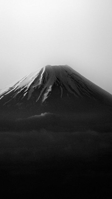 Iphone Wallpaper Mountains, White Background Hd, Black And White Wallpaper Iphone, Mount Fuji Japan, Iphone Wallpaper 4k, Backgrounds Black, Dark Mountains, White Background Wallpaper, Broken Screen Wallpaper