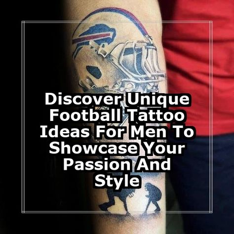 Explore a world of creativity with our unique football tattoo ideas for men that perfectly showcase your passion for the game. Whether you're a die-hard fan or a player, these designs capture the spirit of football in a stylish way. From intricate team logos to bold player portraits, find inspiration that resonates with your love for the sport. Dive into our collection and express your individuality through stunning football tattoos that make a statement. Football Tattoo Ideas For Men, Football Tattoo Ideas, Football Tattoo, Money Tattoo, Tattoo Ideas For Men, Cover Fx, Die Hard, Everyone Knows, Team Logo