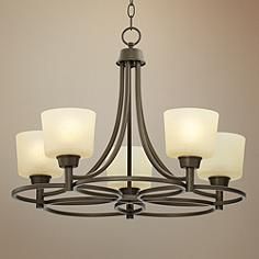 Whitfield 23" Wide Oil-Rubbed Bronze 5-Light Chandlier Oil Rubbed Bronze Chandelier, Mid Century Chandelier, Dining Room Light Fixtures, Colored Ceiling, Bronze Chandelier, 5 Light Chandelier, Traditional Chandelier, Mini Chandelier, Chandelier Style