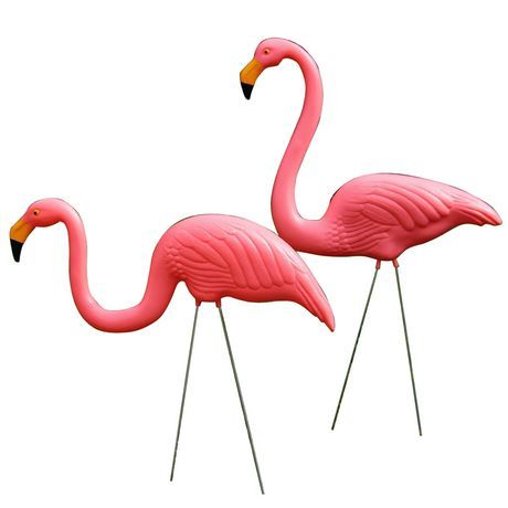 Pink Flamingos Lawn Ornaments, Lawn Flamingos, Plastic Flamingo, Red Flamingo, Lawn Ornament, Xmas Wishes, Lawn Ornaments, Sell Your House Fast, Small Outdoor Spaces