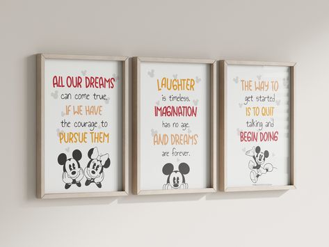 Feelings Printable, Mickey Mouse Wall Art, Mickey Mouse Nursery, Storybook Nursery, Mickey Mouse Wall, Mouse Wall, Learning Poster, Homeschool Printables, Nursery Poster