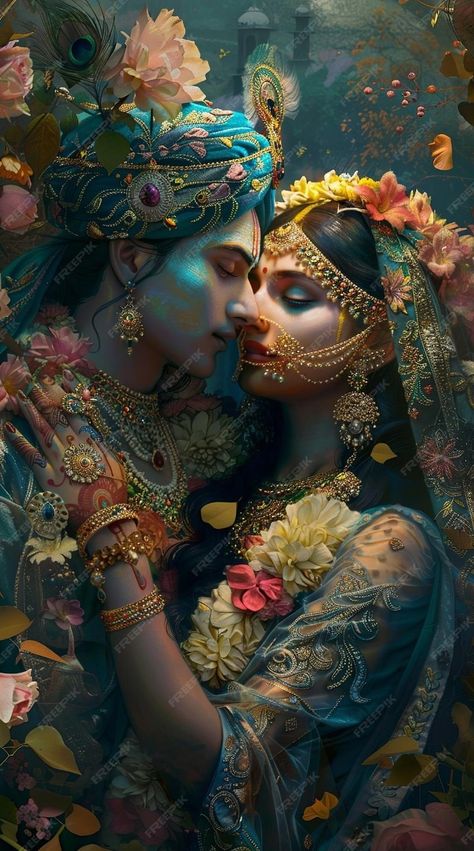 Unique Radha Krishna Images, Spiritual Paintings, God Artwork, Krishna Hd, Krishna Book, Radha Painting, Little Krishna, Peace Illustration, Lord Krishna Hd Wallpaper