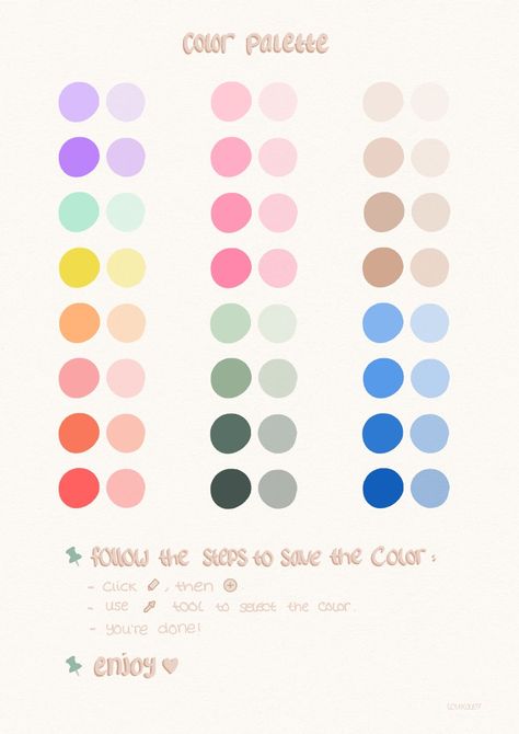 Color Palette - Perfect For Everything! - Notability Gallery Notability Color Palette, Soft Neutral Color Palette, Notability Notes, Notes Essentials, Ipad Kid, Watercolor Wallpaper Iphone, Ipad Essentials, Decor Color Palette, Hex Color