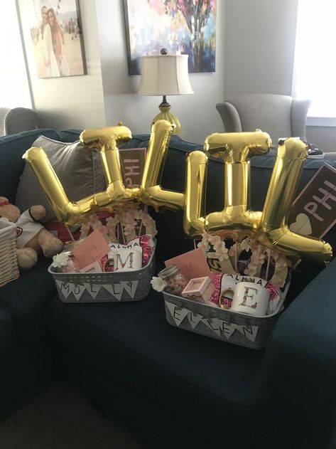 Big Sis Lil Sis Gifts, Sorority Baskets, Big Lil Gifts, Big/little Baskets, Big Little Canvas, Big Little Basket, Alpha Gam, Big Little Shirts, Little Sister Gifts