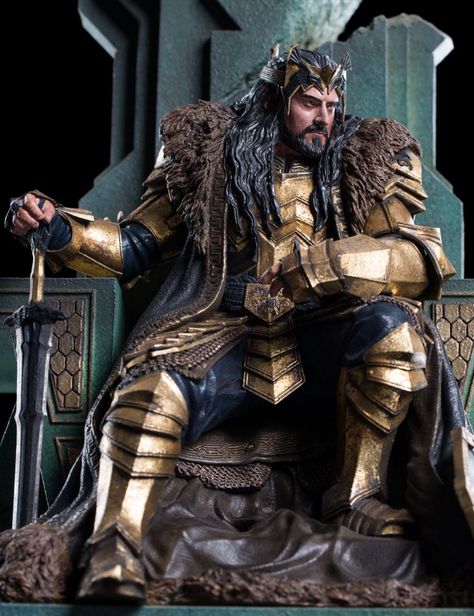 Claudia Ludwig on Twitter: "PERFECT #RichardArmitage #thorinoakenshield #thehobbit https://t.co/YnlzfGda0a https://t.co/4rEPx7Txq3" Hobbit Poster, King On Throne, John Howe, Thorin Oakenshield, Weta Workshop, Jrr Tolkien, Gandalf, Richard Armitage, Dark Lord