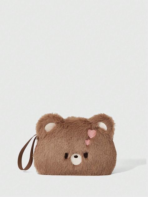 ROMWE Kawaii Cute Cartoon Bear Coin Purse for Sale Australia| New Collection Online| SHEIN Australia Romwe Kawaii, Cute Cartoon Bear, Cartoon Bear, Accessories Decor, Money Gift, Bear Cartoon, Coin Purses, Gift Accessories, White Collar