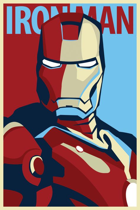 Iron Man Poster, Iron Man, Marvel