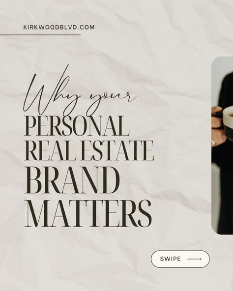 Check out why building your personal brand sets you apart in your market and with your tribe! 🏡✨ While brokerage branding is important, your unique personal brand connects directly with clients and reflects your individual style and values. It's what makes you memorable and trusted in the real estate market. Build your brand and let your personality shine! 🌟

#RealEstateBranding #PersonalBrand #KirkwoodBlvd #StandOut Brand Yourself, Business Email, Real Estate Branding, Business Emails, Personal Brand, Build Your Brand, Real Estate Agents, Estate Agents, Real Estate Brokerage