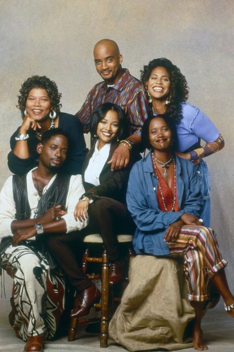 Waiting To Exhale, Black Sitcoms, Black Tv Shows, Forest Whitaker, 90s Sitcoms, Living Single, Black Tv, Black Hollywood, Whitney Houston