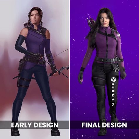 Iron Man Taiwan on Instagram: “Concept artist @andyparkart has revealed an early costume design for #KateBishop from #Hawkeye. 設計師 Andy Park…” Hawkeye Costume, Marvel Halloween Costumes, Iron Man Cosplay, Black Widow And Hulk, Kate Bishop Hawkeye, Instagram Concept, Marvel Fashion, Sci Fi Girl, Andy Park